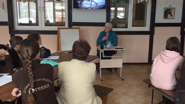 Семинар по верховой езде в Рутении. 2021 г. Тренер по выездке Жирнова М.В. Фрагмент 2 смотреть онлайн