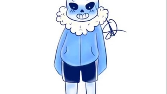 Sans Blushing-Gif-Sort of? It's Still My Art смотреть онлайн