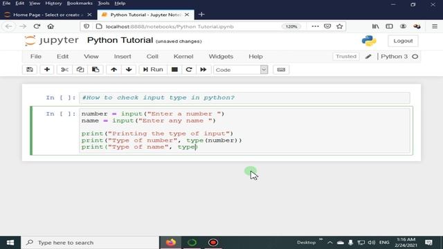 How To Check Input Data Type In Python? | Python 4 You | Lecture 8