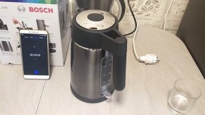 Чайник BOSCH DesignLine 1.7 l Серый TWK5P475