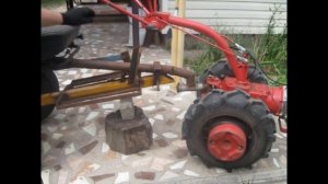 Адаптер к мотоблоку МТЗ Видео Неудачное исполнение