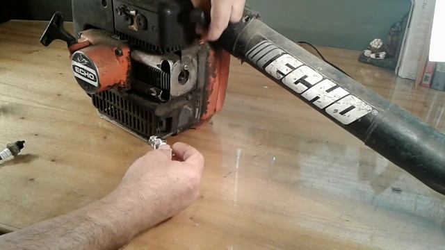 How to fix an Echo Leaf Blower PB-210e Spark Plug Wire Repair ...