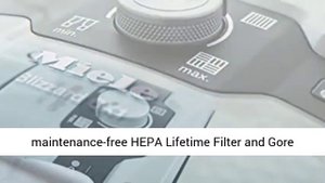 Miele Blizzard CX1 Cat & Dog Bagless Canister Vacuum, Lotus White