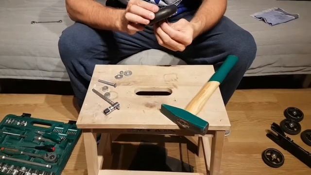 Замена подшипников в колесах лыжероллеров смотреть онлайн