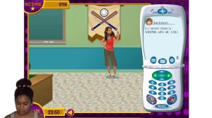 I played an old Hannah Montana game!