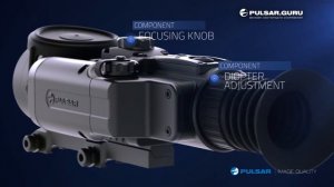 Обзор ночного прицела Pulsar Argus LRF G2+ 4X60.