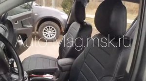 Чехлы на Киа Спортейдж 3 из экокожи | Фабрика Автопилот | Установка с выездом мастера