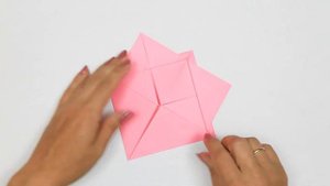 Как сделать красивый цветок кувшинку (лотос) из  листа бумаги А4 | Flower  paper DIY, origami
