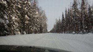 Зимняя рыбалка на Оби.