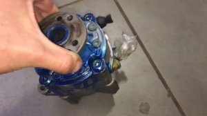 Насос гур M119 двухконтурный при регулировке уровня подвески и/или ADS