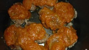 Рис с котлетами в мультиварке