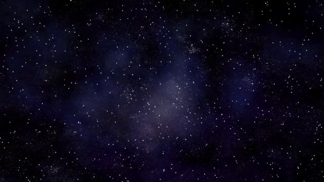 Футаж HD. Фон - звездное небо, движение вперед смотреть онлайн
