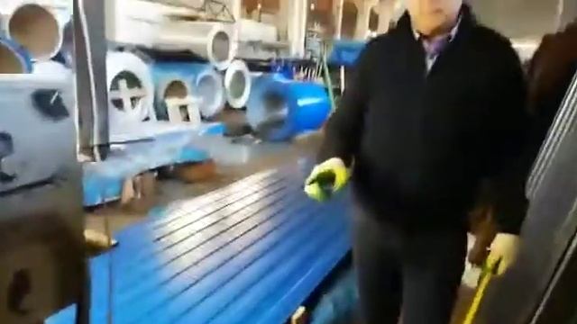 Производство профнастила С8/Производственная лента смотреть онлайн