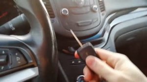 Cherolet Orlando запуск ключом без батарейки