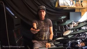 How to drum with a Metronome