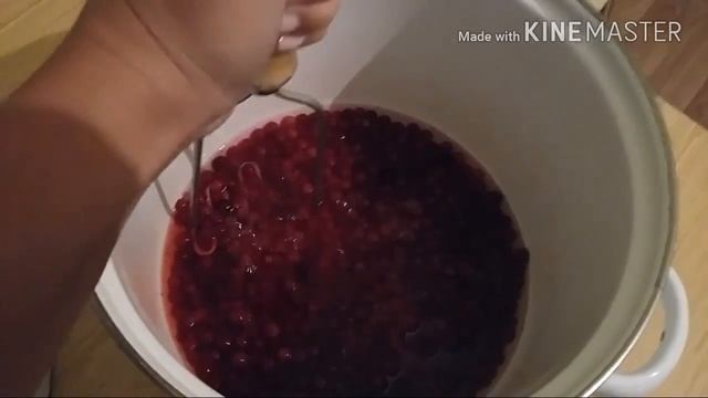 Брусничный морс за 5 минут