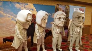 Rapid city South Dakota famous 4 Presidents from Mount Rushmore. travel show!