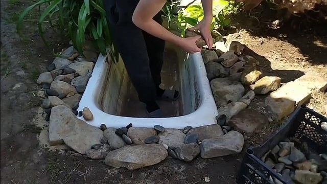 Ремонт пруда своими руками | #diy  #реставрации #пруд #домвдеревне #russia