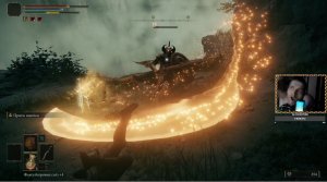 |ELDEN RING| бой с летающим рыцарем горнила! нашёл его за замком грозовой завесы на краю пропасти