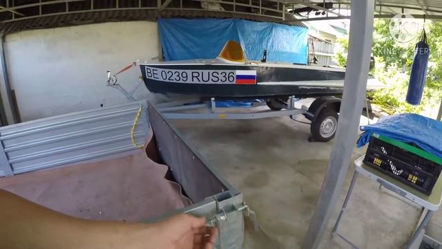 Прицеп МЗСА 817701.014 для дачи, охоты и рыбалки (с высоким бортом)