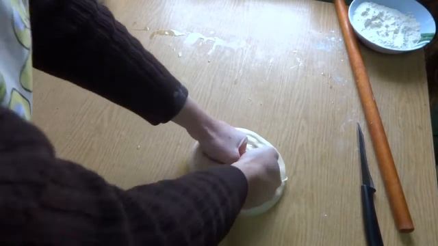 Слоеные лепешки без дрожжей