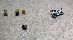 Сборка квадроцикла и полицейского мотоцикла из LEGO CITY (1 часть) 60139