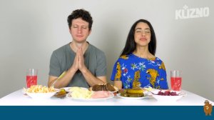 Итальянцы пробуют обеды из столовой