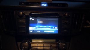 Прием на срадних волнах. Штатная магнитола Тойота Рав 4.