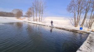 04.02 Рк Фишка Данилово, открытая вода, ловля форели на спиннинг,