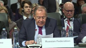 С.Лавров на 26-м заседании Совета министров иностранных дел ОБСЕ, Братислава, 5 декабря 2019 года