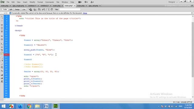 Part 4 - What is Array in PHP - PHP Complete Course