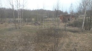 Станция Жижица из окна поезда № 063 Москва – Псков