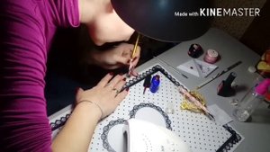 Красим ноготочки, взгляд со стороны.