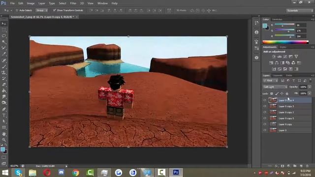 [ROBLOX] Photoshop Speedart смотреть онлайн