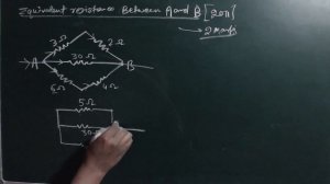 Equivalent resistance between A and B Class 10 | ICSE