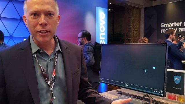 Lenovo Qreater 27 Monitor at CES 2020 смотреть онлайн