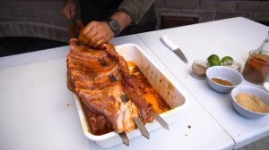 Рецепт сочного КАРЕ ЯГНЕНКА на мангале !!!