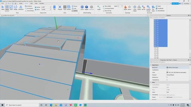 [PART 1] Creating MY OWN Tower of Hell In Roblox Studio! - The Lobby Area смотреть онлайн