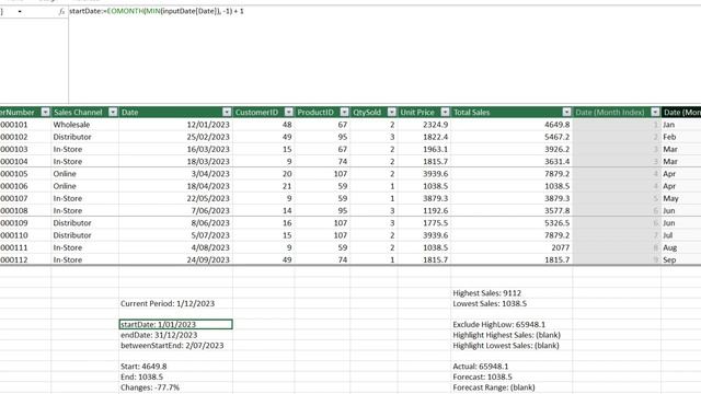 Excel - Data Visualization with DAX and Dynamic Array смотреть онлайн