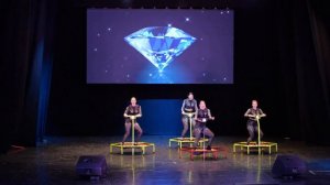 Джампинг фитнес ФЕСТ 18+, команда "ЧИКИ БУМ" , г. Волжский, The Pussycat Dolls Hush Бриллиант