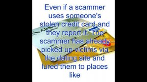 A paid dating site is scammer free right? Think again!