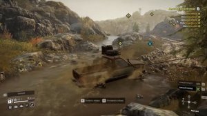 SnowRunner | Поручение: Местные развлечения | Как сбить бочки | Мичиган | Блэк Ривер | Часть 12