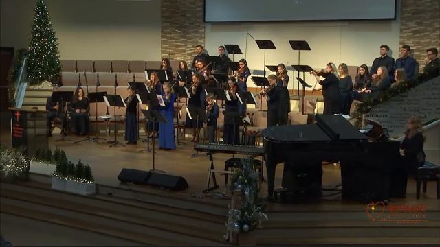 Angels we have heard on high - скрипичный оркестр  ц. Вифания MN смотреть онлайн