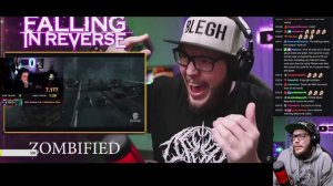 RONNIE RADKE Reacts to OHRION REACTS Reacting to Falling In Reverse - Zombified
