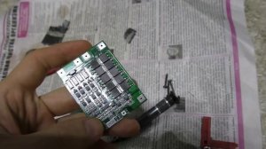 bosch GSR14.4-2  переделка на литий