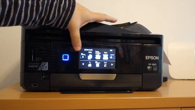 merkst.de: EPSON Expression Photo XP860, Multifunktionsgerät kurz demonstriert смотреть онлайн