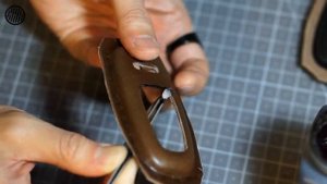 [Leather Craft] Audi A6 smart key case DIY