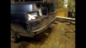 КУЗОВНОЙ РЕМОНТ VAZ 2110 | вытяжка зад. панели!