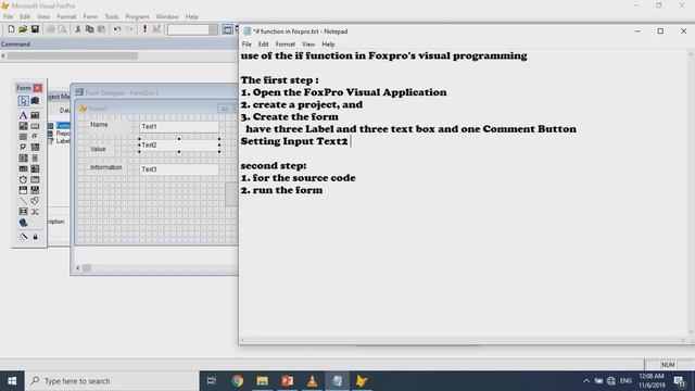 visual foxpro 9 step by step programming tutorial