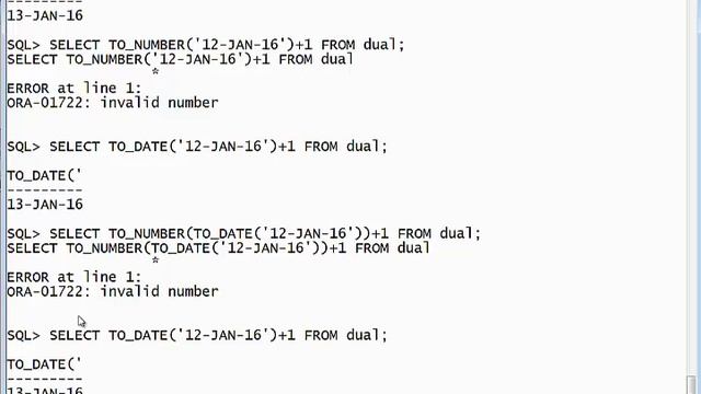 Penggunaan Fungsi Konversi pada Oracle SQL (Part 2) смотреть онлайн